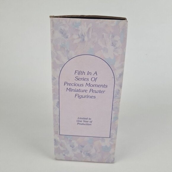 Precious Moments 617466 His Eye Is On The Sparrow Limited Ed Pewter Figurine - Picture 7 of 7